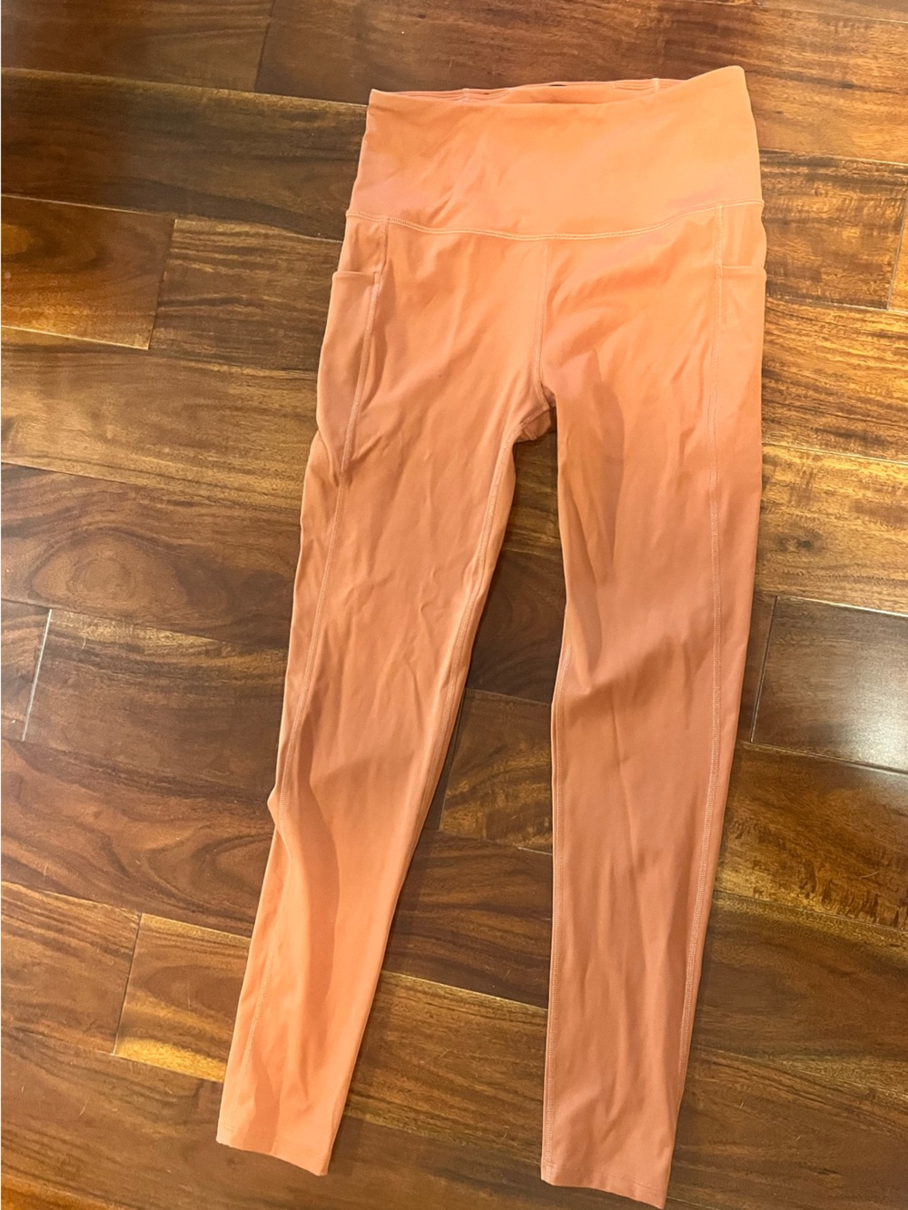 Cotopaxi Orange Leggings, size medium, with pockets!